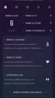 Ta Numérologie Quotidienne screenshot 2