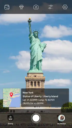 Tagofy - Geotag Carte Caméra screenshot