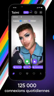 Taimi: Rencontres LGBTQ+, Chat screenshot 2