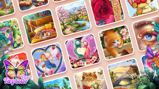 Tap Color Pro: Jeux Coloriage screenshot