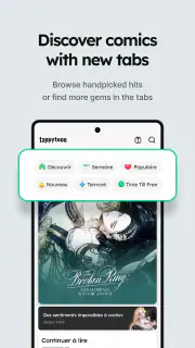 Tappytoon Comics, Webtoons, BD screenshot 3