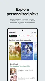 Tappytoon Comics, Webtoons, BD screenshot 4