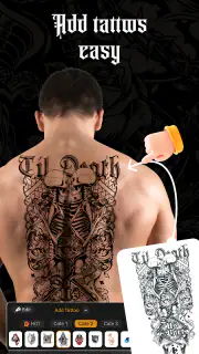 Tattoo Simulator, Tattoo Photo screenshot 4