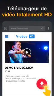 Téléchargeur de Vidéos HD screenshot 1