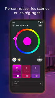 Télécommande Hue Light App screenshot 4