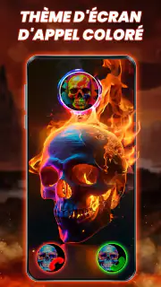 Téléphone coloré-Écran d’appel screenshot 1
