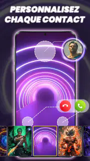 Téléphone coloré-Écran d’appel screenshot 3