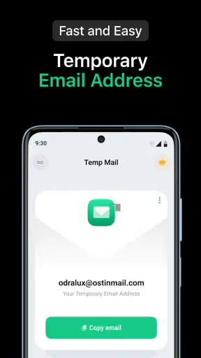 Temp Mail - E-mail Temporaire screenshot