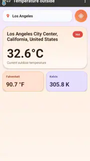 Température extérieure screenshot 1