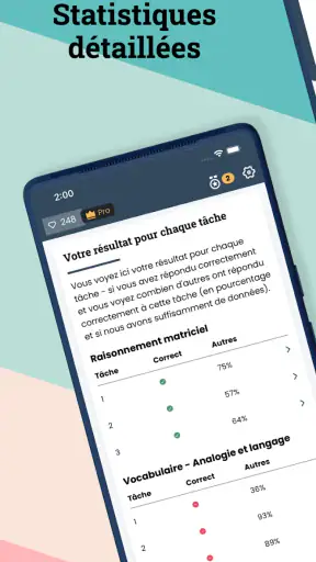 Test de QI (français) screenshot