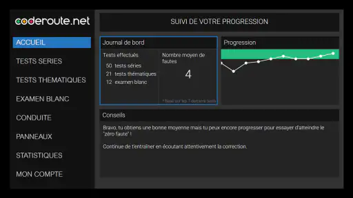 Tests de Code de la Route screenshot 2