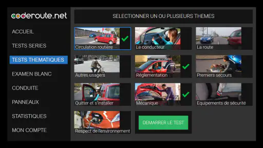 Tests de Code de la Route screenshot 3