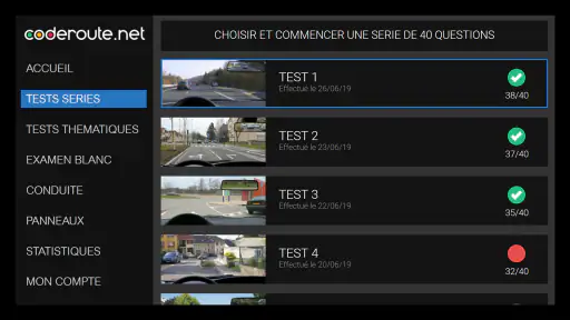 Tests de Code de la Route screenshot 4