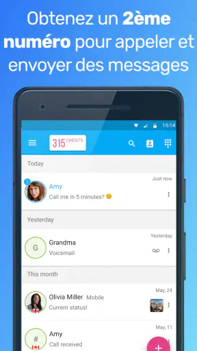 Text Me - SMS & Appels screenshot