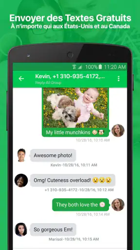 textPlus: Messages et appels screenshot