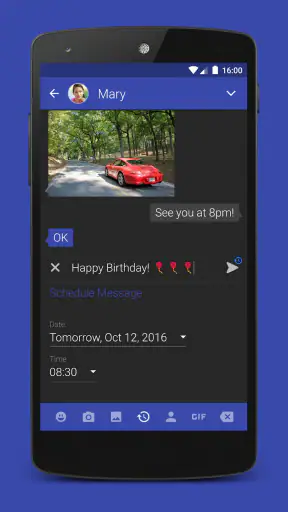 Textra SMS screenshot