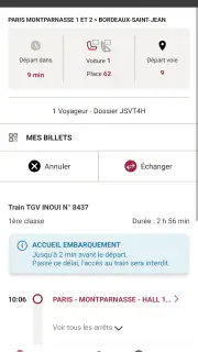 TGV INOUI PRO screenshot 2