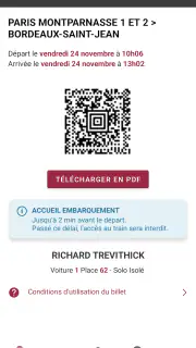 TGV INOUI PRO screenshot 3