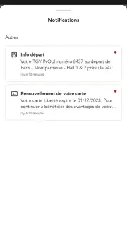TGV INOUI PRO screenshot 4