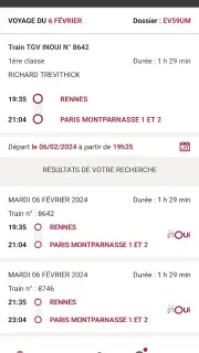 TGV INOUI PRO screenshot 8