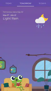 The Frog: Application météo screenshot 2