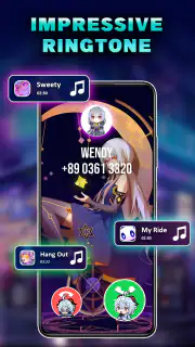 Theme d appel téléphonique app screenshot 6
