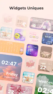 Themes: Icônes App, Widgets screenshot 3