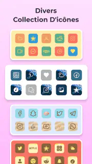 Themes: Icônes App, Widgets screenshot 5