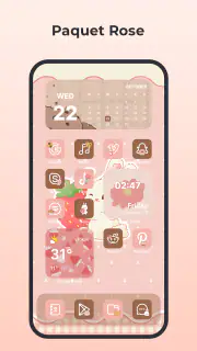 Themes: Icônes App, Widgets screenshot 7