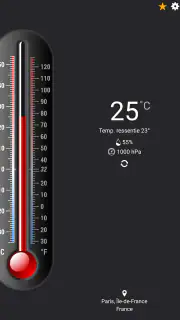 Thermomètre++ screenshot 3