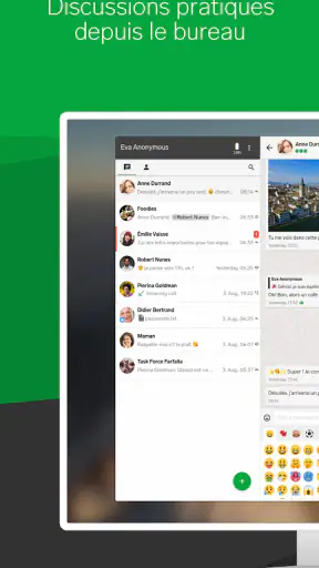 Threema. Messagerie sécurisée screenshot