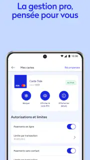 Tide: compte pro en ligne screenshot 6