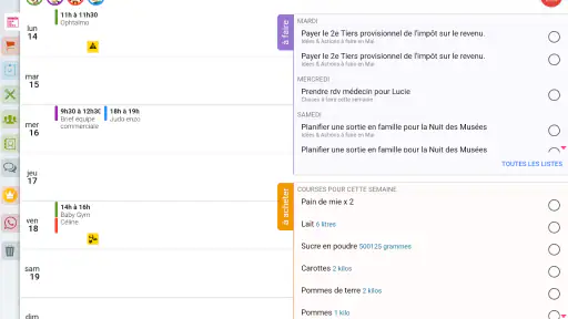 TipStuff, l'agenda familial screenshot 7
