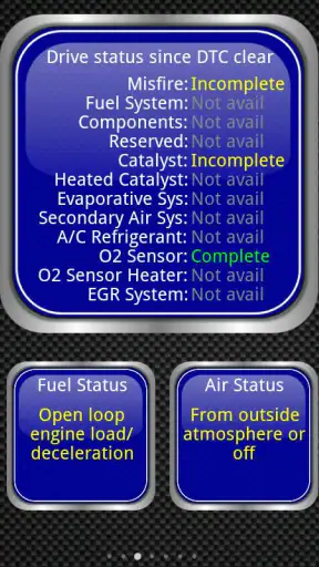 Torque Pro (OBD2 / voiture) screenshot