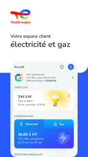 TotalEnergies Electricité&Gaz screenshot 1