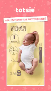 Totsie – Éditeur Photos Bébés screenshot 1