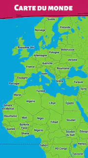 Tous les pays - Carte du monde screenshot 3