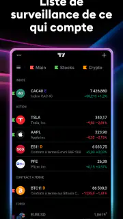 TradingView - Bourse et crypto screenshot 2