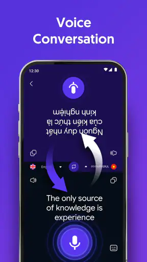 Traducteur vocal en Direct screenshot