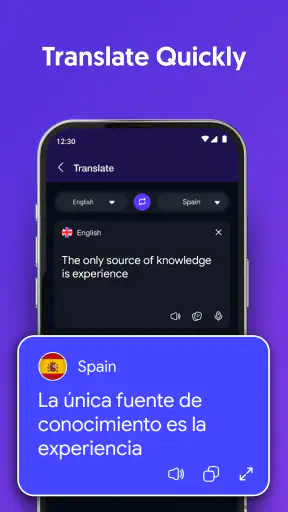 Traducteur vocal en Direct screenshot