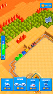 Train Miner: Jeu Ferroviaire screenshot 8