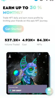 TreasureNFT：Trade & Earn NFTs screenshot 1