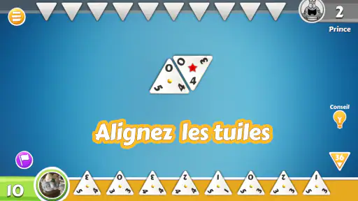 Triominos, dominos triangles screenshot 1
