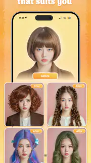 TryStyle: Couleur & Coiffure screenshot 4
