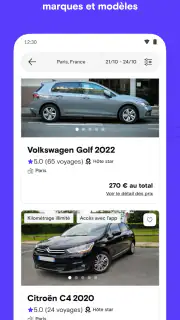 Turo - Location de voiture screenshot 2