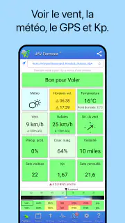 UAV Forecast pour drones screenshot 1