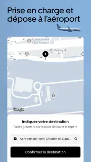 Uber : Commander une course screenshot 2
