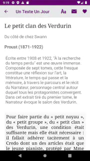 Un Texte Un Jour screenshot 3