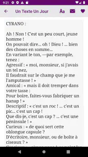 Un Texte Un Jour screenshot 6