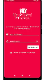 UnivPoitiers screenshot 1
